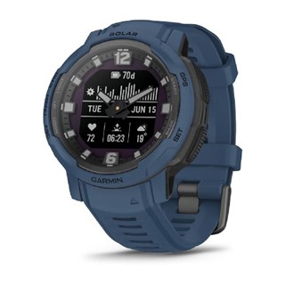 Instinct® Crossover Solaire Bleu profond - GARMIN | Raytech Électronique