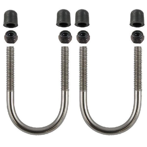 Stainless Steel U-Bolt Hardware Pack for Rails 1